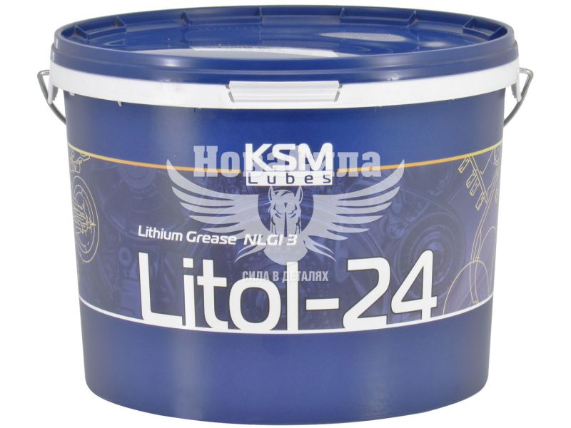 Змазка Літол-24 (KSM) 4,5кг. (KSM-LITOL-4,5KG-LOGO)