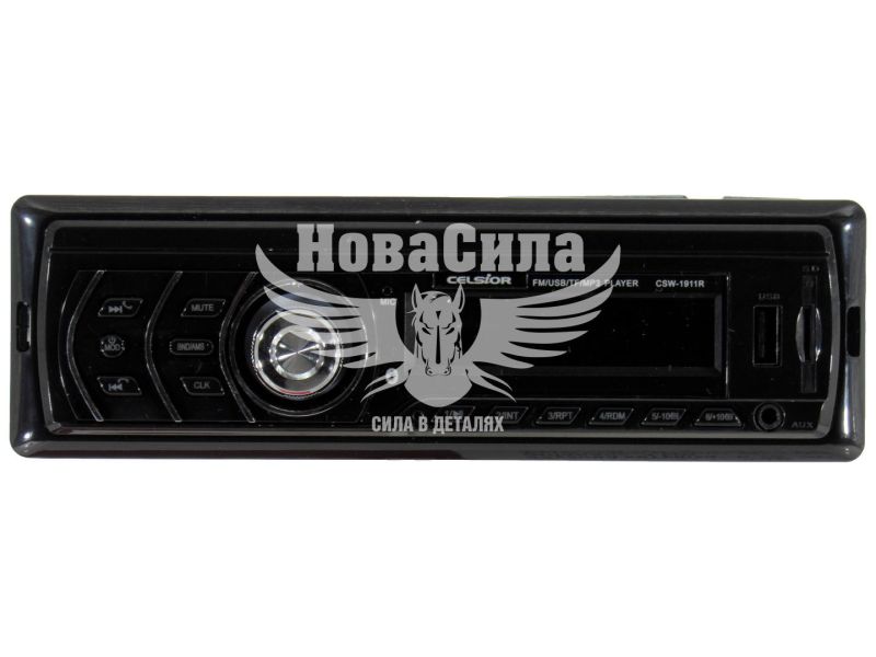 Автомагнітола 1-DIN (Celsior) USB+SD Card+AUX CSW-1911R (CSW-1911R)