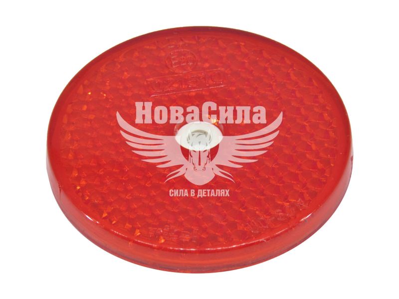 Світловідбивач круглий (HICO) червоний (ODB013/W)