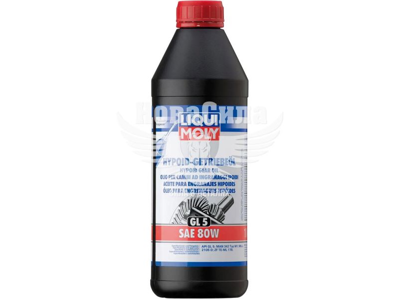 Трансмісійна олива 80W (Liqui Moly) Hypoid-Getriebeoil GL-5 1л. (1025)