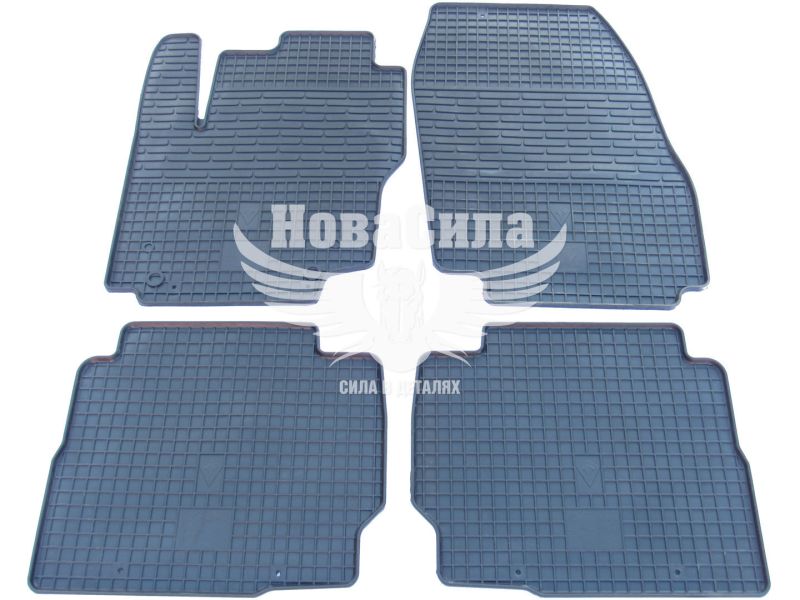 Автокилимки в салон F. Mondeo з07-14р.в. (Stingray) (гумові) кт.-4шт. (1007074)