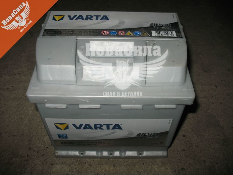 АКБ 54-А/Ч (Varta) Silver Dynamic (R+) 530А (554400053 3162)