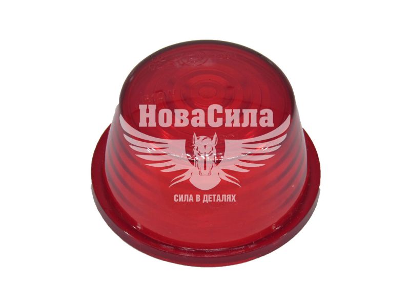Скло ліхтаря габаритів універсальних (HICO) червоне (Г06) (KLS018)