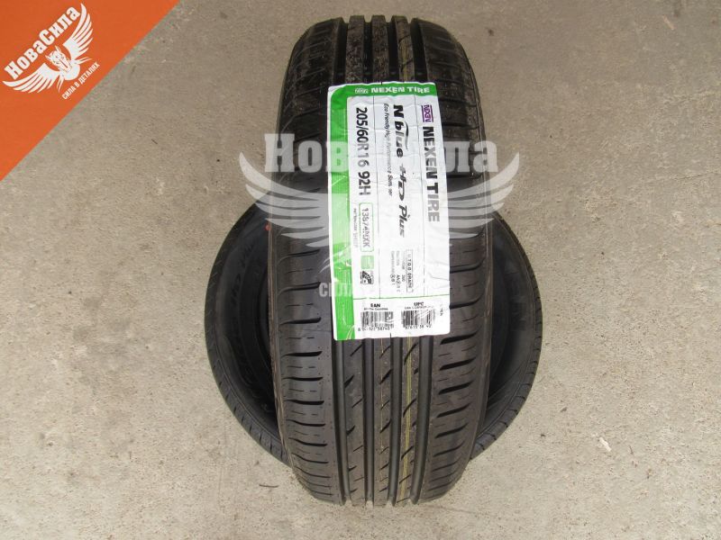 Автошина літо 205/60R16 (Nexen) N-BLUE HD PLUS (92H)