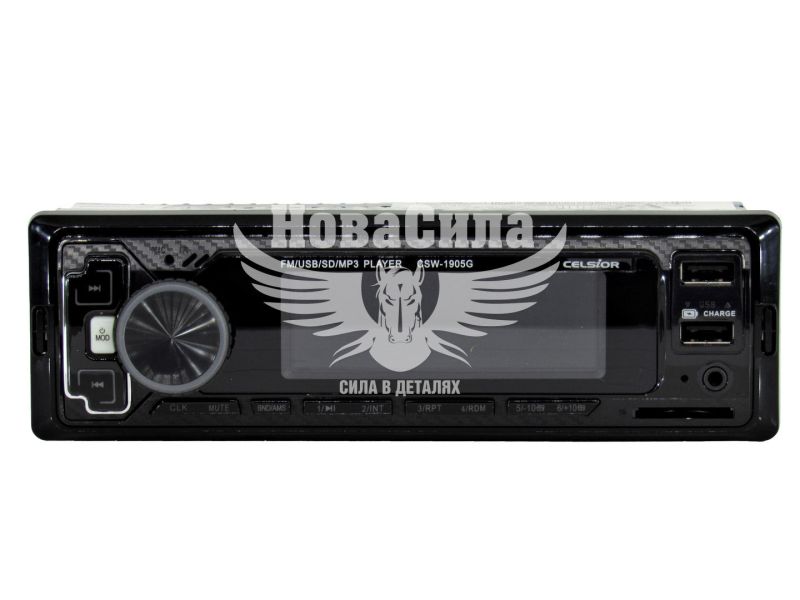 Автомагнітола 1-DIN (Celsior) 2USB+SD Card+AUX CSW-1905G (CSW-1905G)