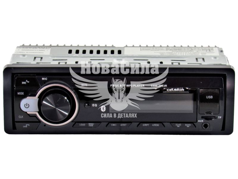 Автомагнітола 1-DIN (Celsior) USB+SD Card+AUX CSW-2003R (CSW-2003R)