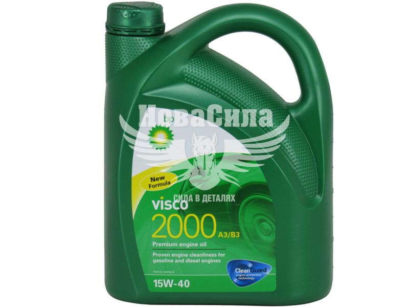 Моторна олива бензин, дизель 15W-40 (Visco) 2000 А3/B3 4л. (RS-V2A3B3-4X4L)