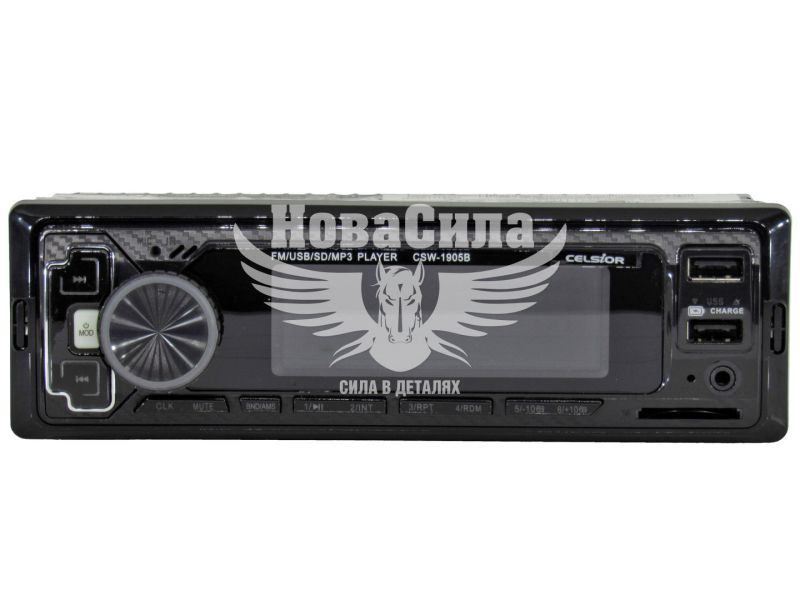 Автомагнітола 1-DIN (Celsior) 2USB+SD Card+AUX CSW-1905B (CSW-1905B)