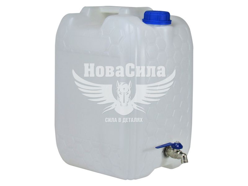 Бак для води 20л. пластик (HICO) металевий кран (PNW015)