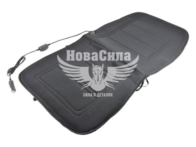 Чохол на сидіння (ДК) Унів. накидка з підігрівом 12V чорний низький (DK-514BK)