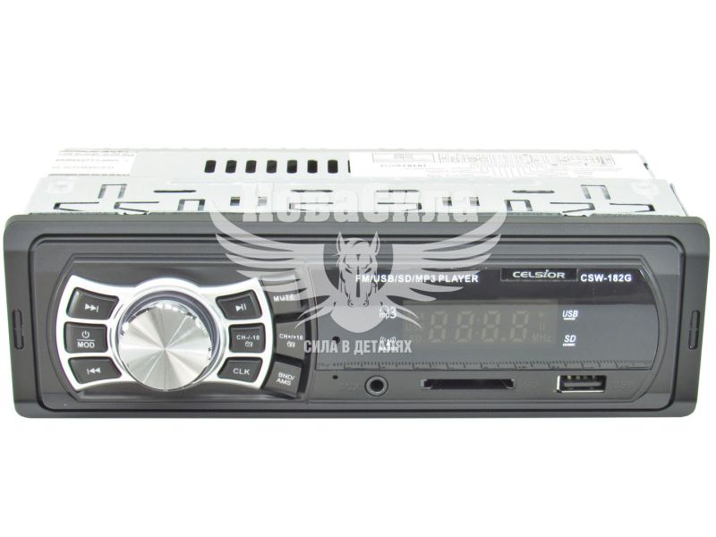 Автомагнітола 1-DIN (Celsior) USB+SD Card+AUX CSW-182Y (CSW-182Y)