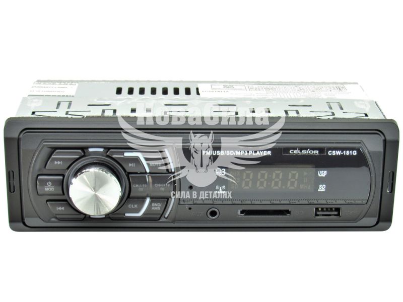 Автомагнітола 1-DIN (Celsior) USB+SD Card+AUX CSW-181G (CSW-181G)