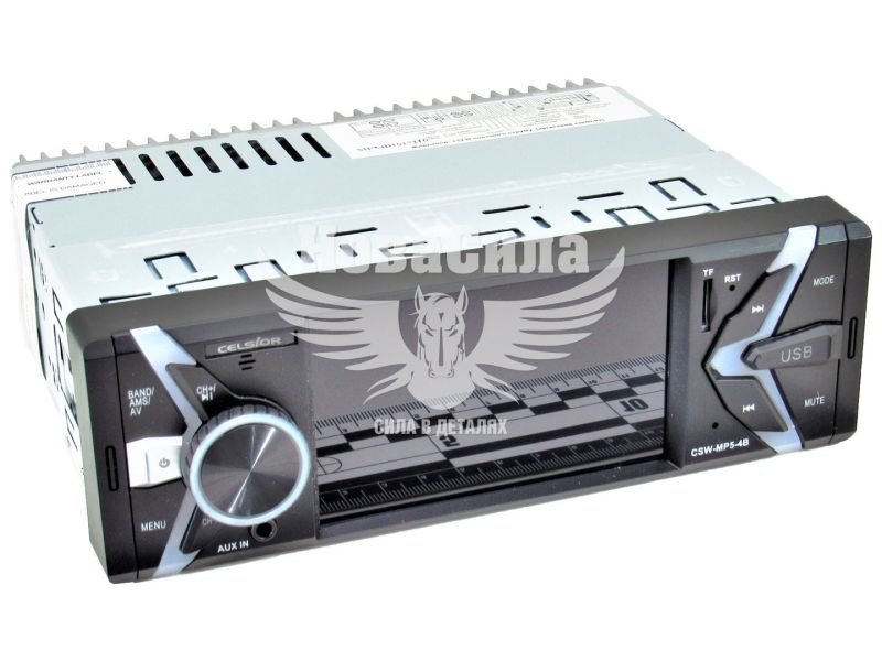 Автомагнітола 1-DIN (Celsior) USB+SD Card+AUX MP5-4B(з монітором) (CSW-MP5-4B)