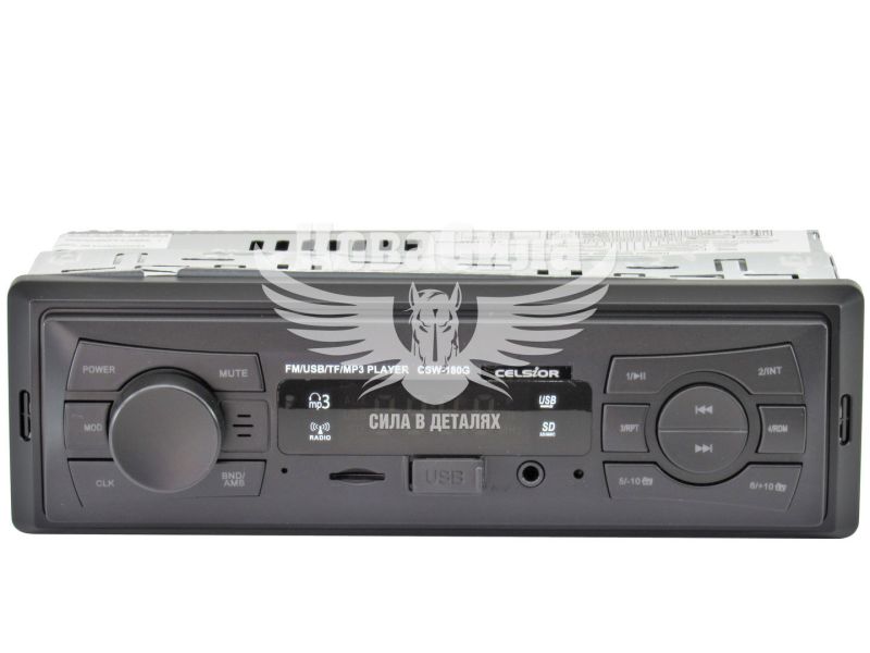 Автомагнітола 1-DIN (Celsior) USB+SD Card+AUX CSW-180G (CSW-180G)