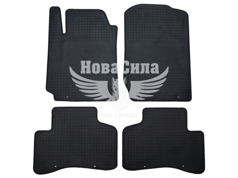 Автоковрики в салон Suzuki Grand Vitara с05-17г.в. (Polytep) (резиновые) кт.-4шт.