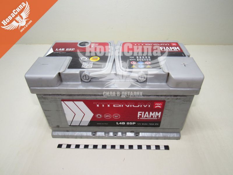 АКБ 85-А/Ч (FIAMM) Titanium PRO (R+) 760А (278х175х175мм.) (7905158)
