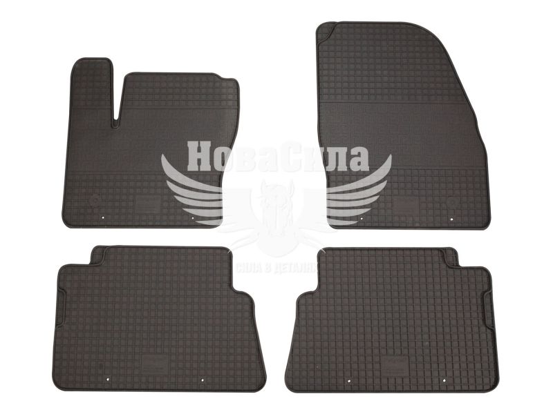 Автокилимки в салон F. Kuga з08-19р.в. (Polytep) (гумові) кт.-4шт.
