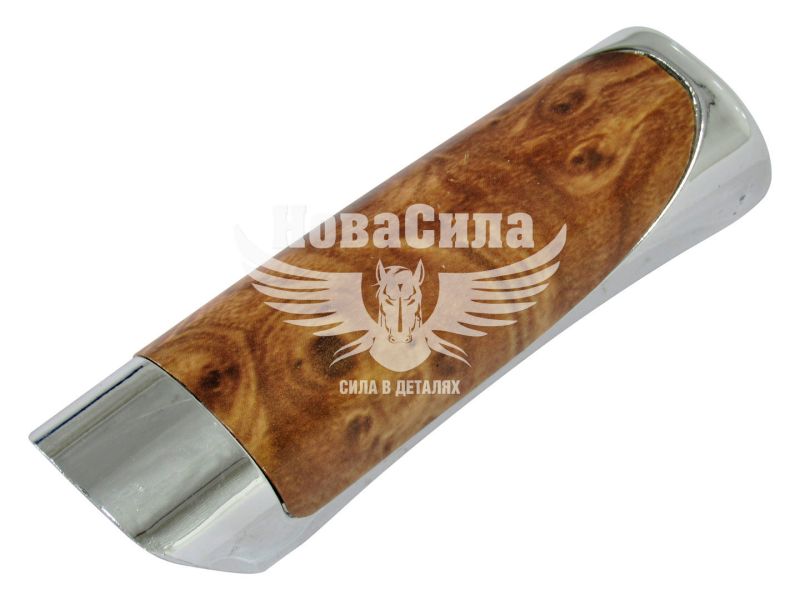 Накладка на ручку ручника (King) chrom/wooden (КК-500)