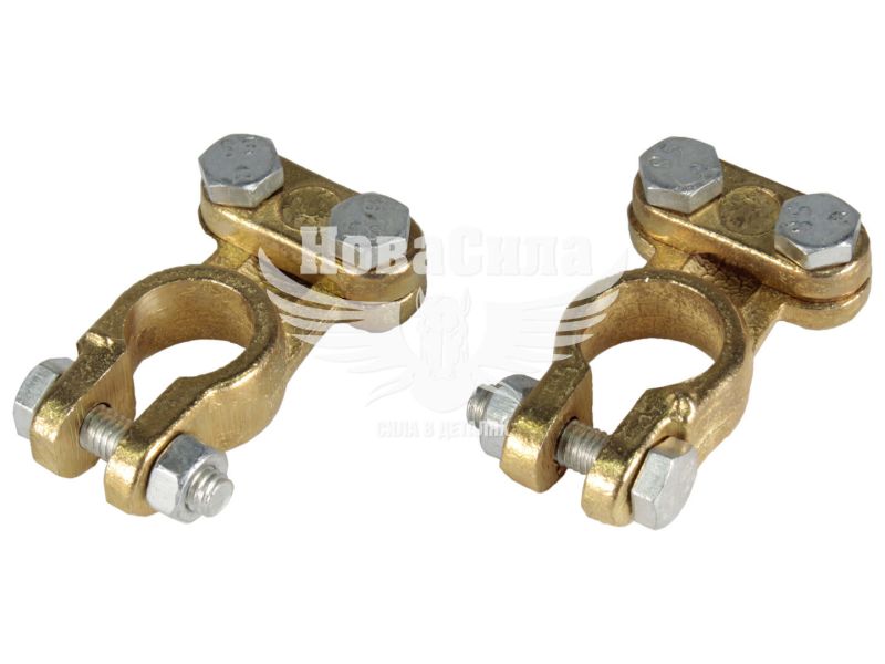 Клеми для акумулятора (Molder Tools) легкові, латунь 155гр. (MA21160)