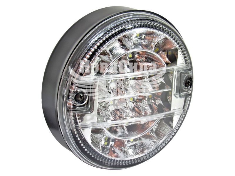 Ліхтар габаритний універсальний (Mars) (UNISTAR II) LED 24V заднього ходу білий (М720105)