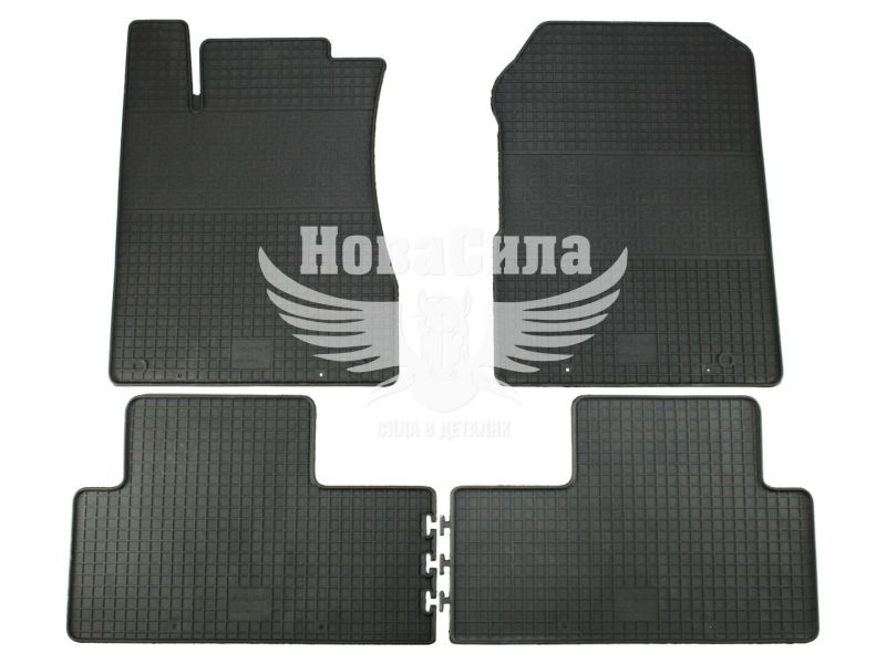 Автокилимки в салон Honda CR-V з12-16р.в. (Polytep) (гумові) кт.-4шт.