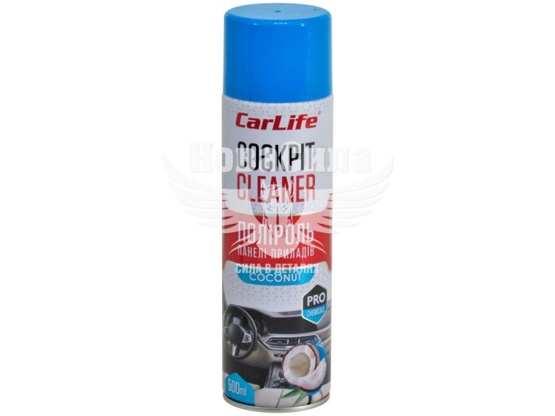 Поліроль пластика (CarLife) Cockpit Cleaner Coconut 500мл. (CF509)