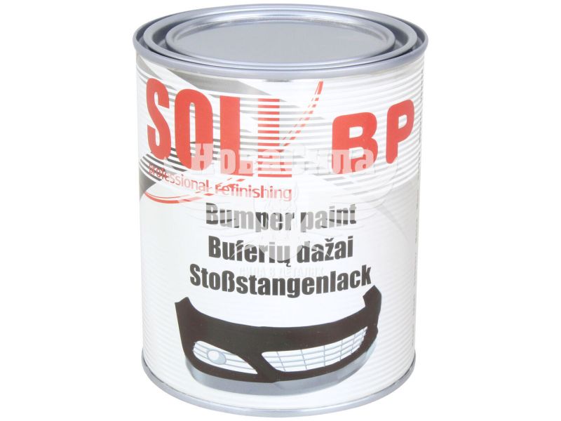 Фарба (SOLL) SBP Чорна для пластику структурна 1л. (SBP 1B)