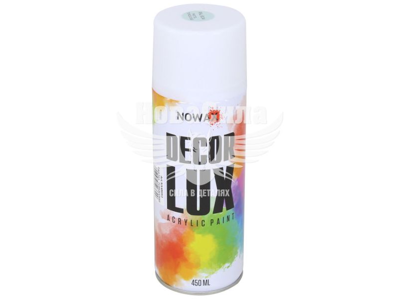 Фарба-спрей (Nowax) Decor Lux Пастельно-блакитний 450мл. (RAL 6034) (NX48053/NX65053)