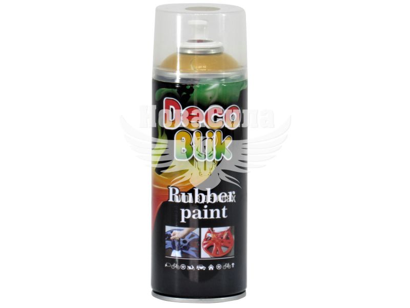 Фарба-спрей ефект рідкої гуми (Deco Blik) Золота 450мл.