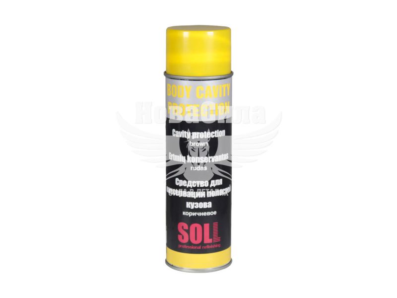Автоконсервант мовіль спрей (SOLL) 0,5л. коричневий (S700212)