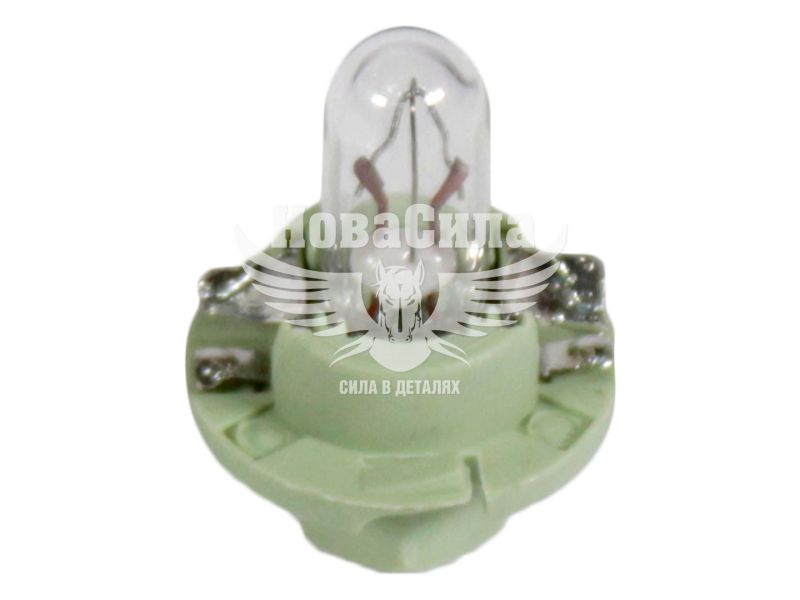 Лампочка без цоколя семечка W1.2W біла 12V-1,2Вт B8.5d (Osram) (з патроном) (упак.-10шт.) (2722MF)