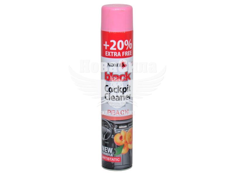 Поліроль пластика (Nowax) Cockpit Cleaner Peach 750мл. (NX00706)