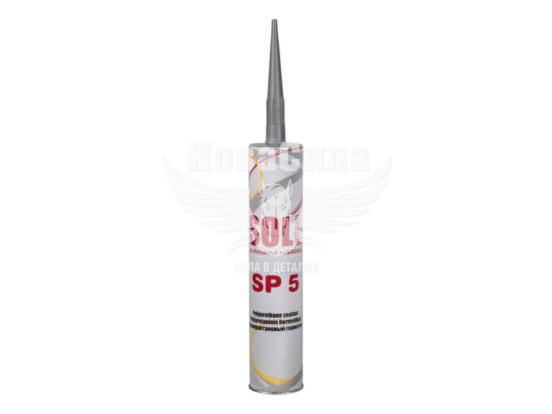 Герметик поліуретановий шовний (SOLL) сірий 310мл. (кузова) (SP5 310G)