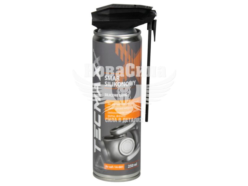 Змазка-спрей універс. силікон (Tecmaxx) 250мл. (14-001)
