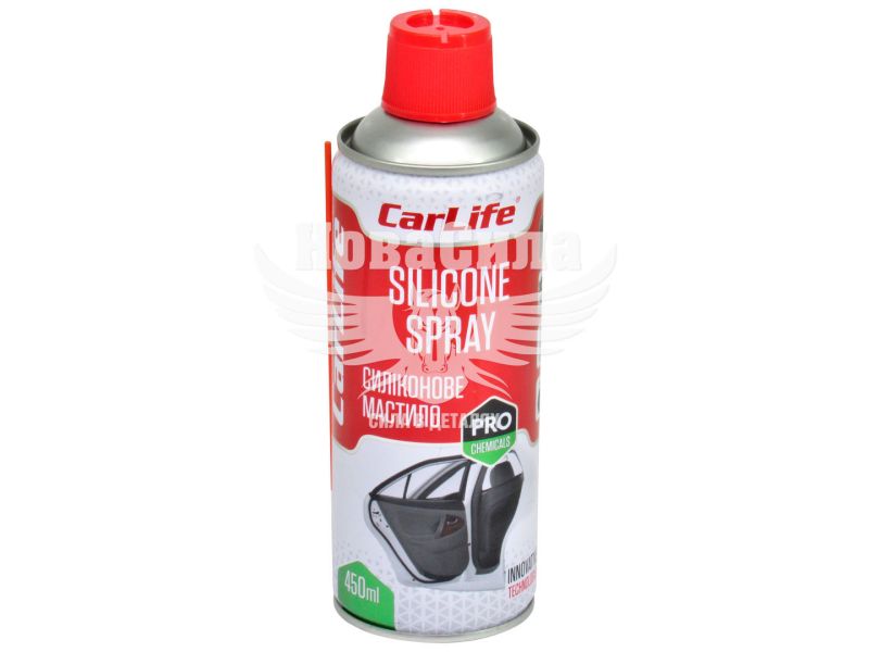 Змазка-спрей універс. силікон (CarLife) 450гр. (CF450)