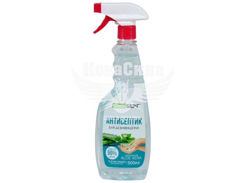 Антисептик (AlmaSEPT) 500мл. (з екстрактом Aloe Vera) (536080)