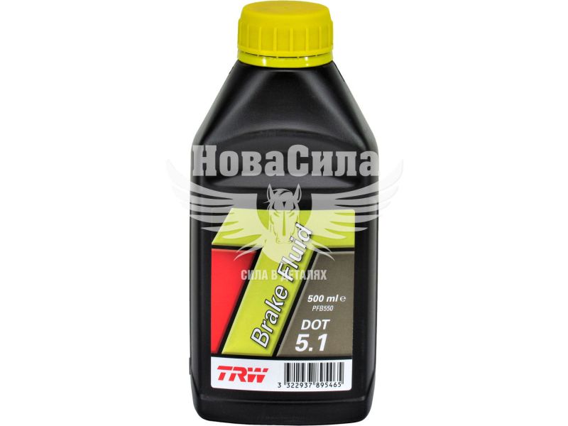 Тормозная жидкость (TRW) DOT-5.1 0.5л. (PFB550)