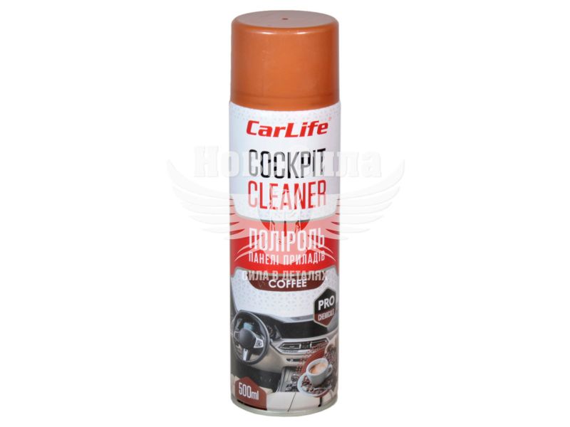 Поліроль пластика (CarLife) Cockpit Cleaner Coffee 500мл. (CF508)