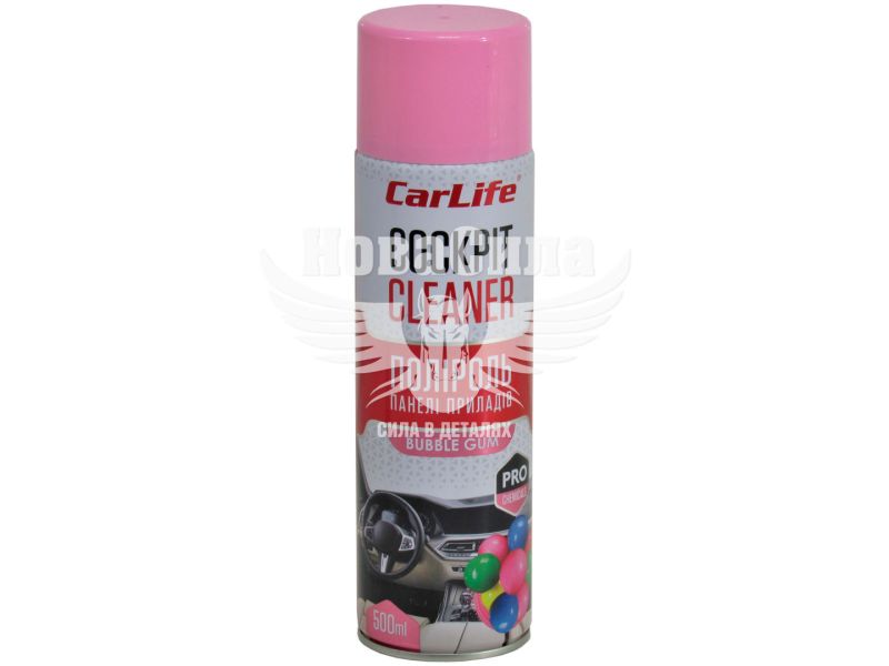 Поліроль пластика (CarLife) Cockpit Cleaner Bubble Gum 500мл. (CF510)