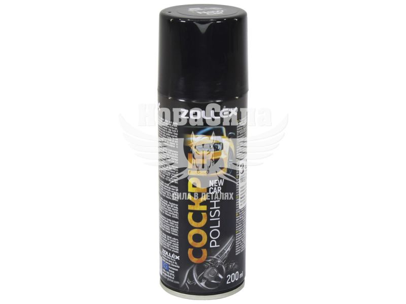 Поліроль пластика (Zollex) Cockpit Cleaner нова машина 200мл. (15039)