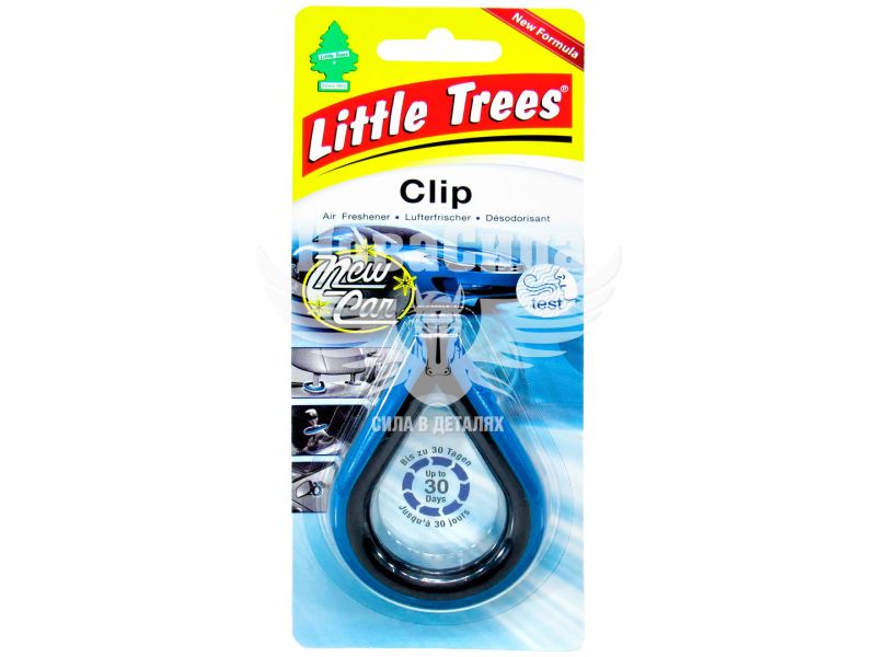 Ароматизатор (Little Trees) Clip New Car (кліпса) (9748.1)