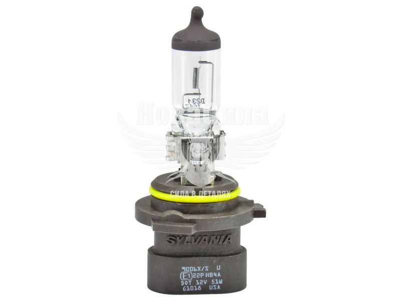 Лампочка галогенна HB4A P22d 12V-51Вт (Osram) (Standart) (9006 XS)