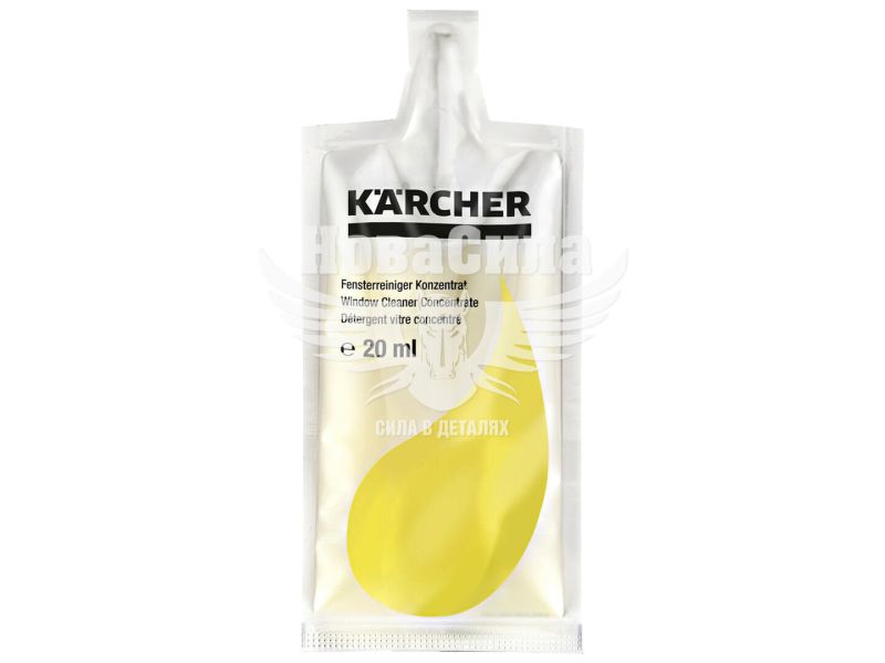 Концентрат чистячого засобу для вікон RM 503 (Karcher) 4х20мл. (6.295-302.0)