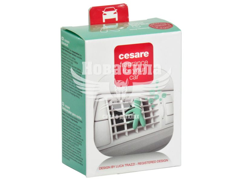 Ароматизатор (Mr&Mrs) Cesare BOX Cedar Sandal of Kerala (полімерний на дефлектор) (JCES012V01)