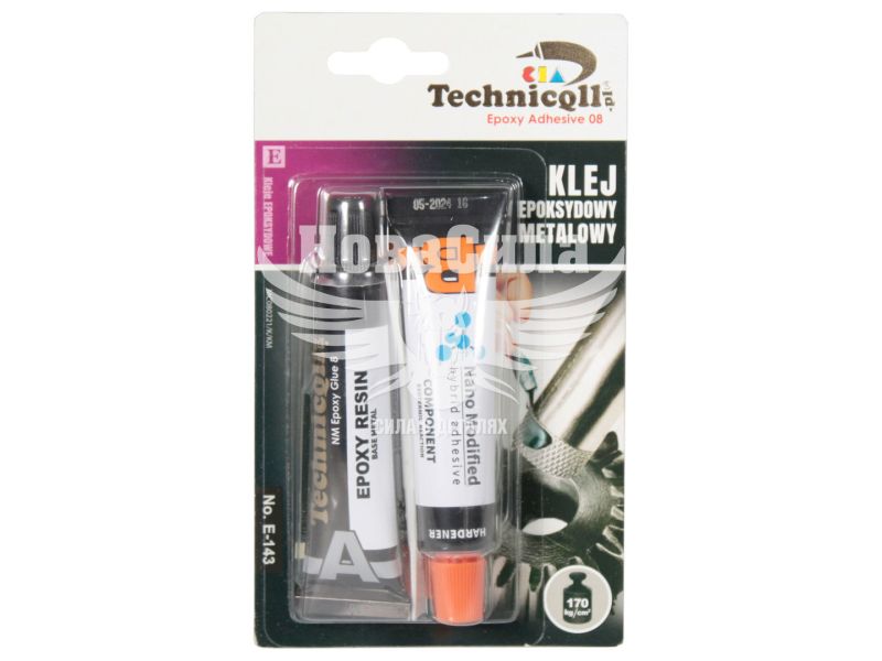 Холодна зварка (Technicqll) 40мл. (EPOXY METAL) (E-143)