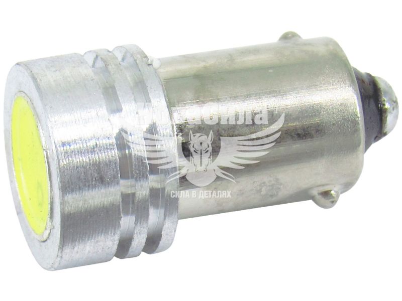 Лампочка з цоколем LED T4W SMD біла 1-діод 12V-4Вт BA9s (Solar) (упак.-10шт.) (LS242_P)