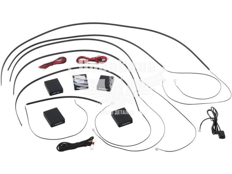 Неонова підсвітка для салону авто (КНР) 12V 6-В1. RGB (Bluetooth) (2887)