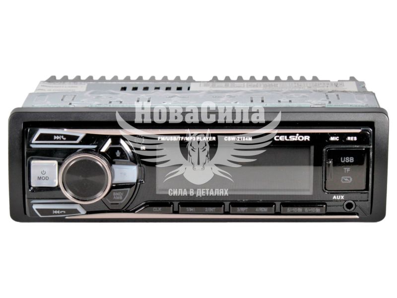 Автомагнітола 1-DIN (Celsior) USB+Bluetooht+SD Card+AUX CSW-2104M (CSW-2104M)
