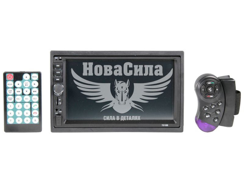 Автомагнітола 2-DIN (КНР) (USB+Bluetooht+SD+AUX) 7018 (7018)