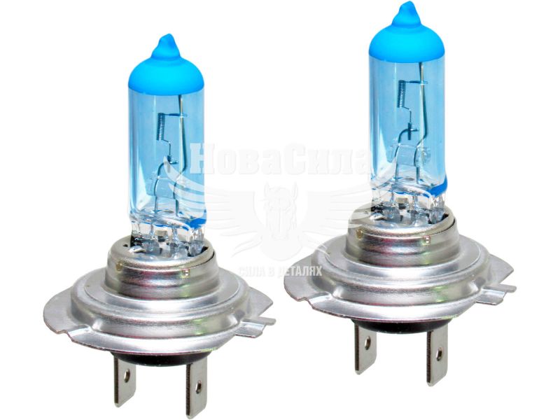 Лампочка галогенна H7 PX26d 12V-55Вт (Brevia) +60 4300К (Power White) (12070PWS)